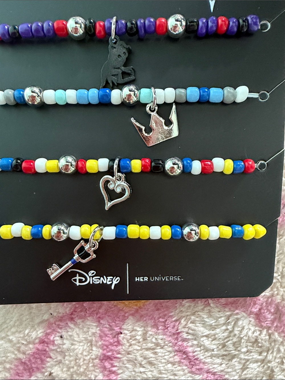 Disney - Her Universe - Kingdom Hearts 4 bracelet set - Picture 2 of 3